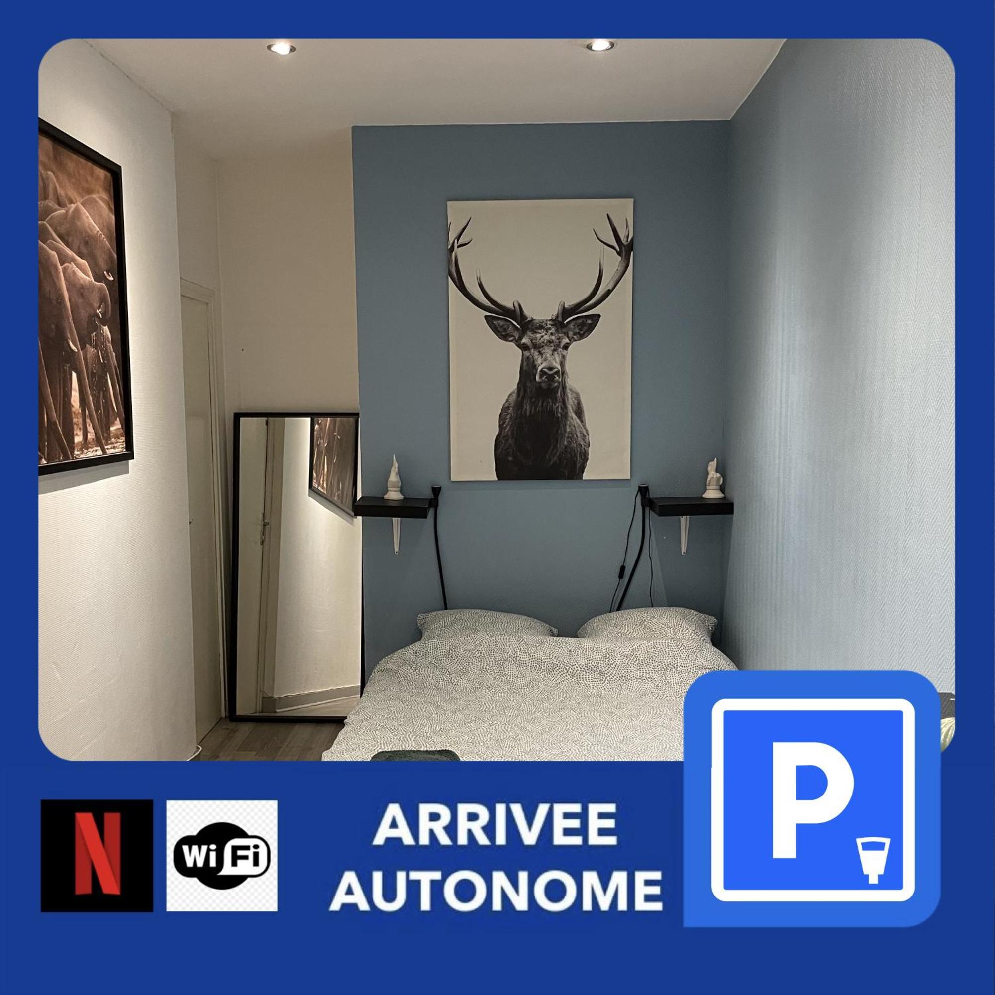 010 Chic & Cosy F1 29M2 Hypercentre Wifi Smart Tv Netflix Apartment Saint-Etienne  Ngoại thất bức ảnh